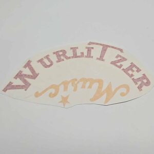 Wurlitzer 4006 mirror decal set 11-7120
