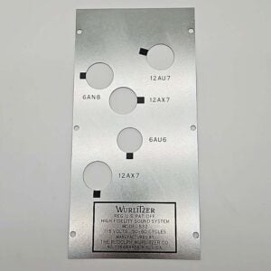Wurlitzer 532 amp cover 01-6594