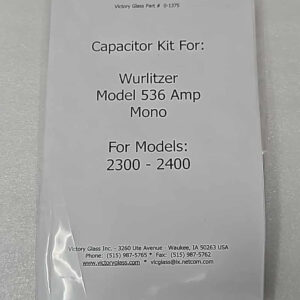 Wurlitzer 536 amplifier cap kit 00-1375