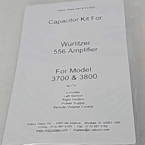 Wurlitzer 556 amp cap kit 33-3902