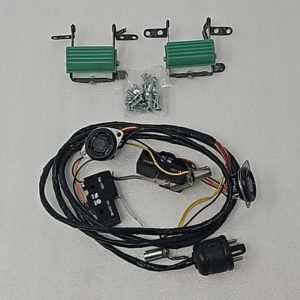 Wurlitzer Bubbon HArness and Buttons Torquoise 01-3838