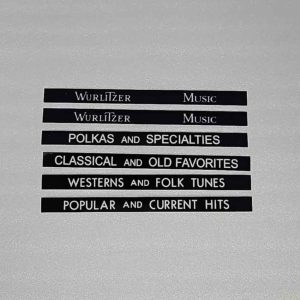Wurlitzer Classification 04-6788