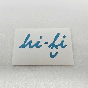Wurlitzer HI-FI mechanism decal 01-4135