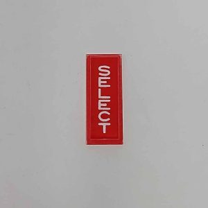 Wurlitzer Select insert red 01-4142