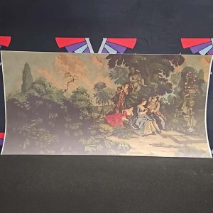 Wurlitzer cabinet rear mural 08-6687