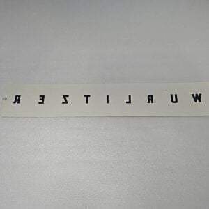 Wurlitzer dome decal 01-1394