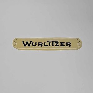 Wurlitzer insert nameplate 22-1779