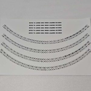 Wurlitzer record ring decal set 00-6793