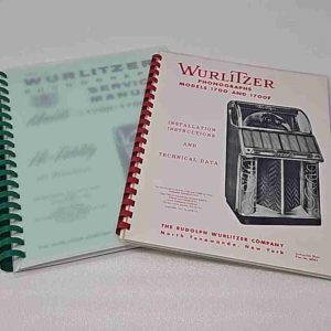 Wurlitzer 1700 manual combo pack 23-3467