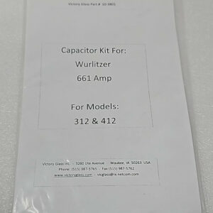 Wurlitzer 661 amp cap kit 10-3801