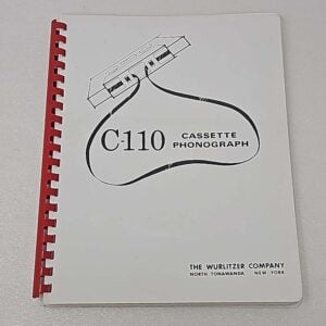 Wurlitzer C110 manual 23-1072