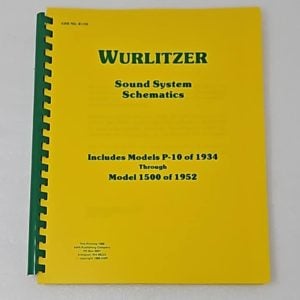 Wurlitzer Sound system schematics 23-1021
