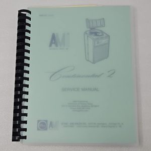 AMI Continental 2 Service Manual 70-1245