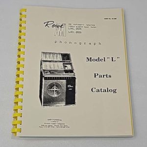AMI ROWE JAL JEL Parts Manual 70-1248