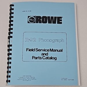 AMI ROWE R-92 Service Manual 70-5769