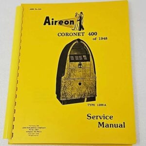 Aireon Coronet 400 Service manual 71-1271