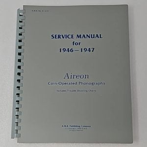 Aireon Jukebox manual 71-1270