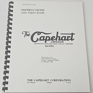 Capehart amperion manual 71-2821