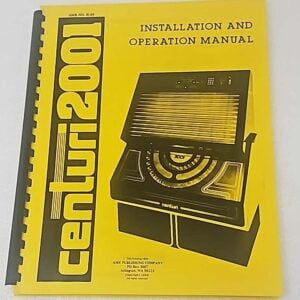 Centuri 2001 manual 71-3480