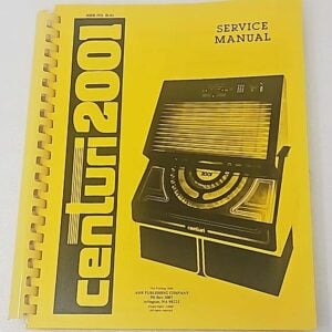 Centuri 2001 service manual 71-3481