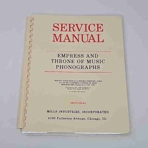 Empress service manual 71-1267