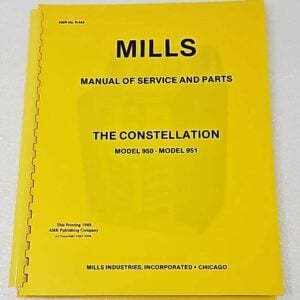 Mills Evans Constellation Service manual 71-1268