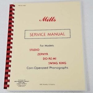 Mills jukebox service manual 71-1264