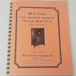 RCA Victor CE-29 Service manual 71-1276