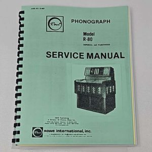 ROWE AMI R-80 Service Manual 70-3346