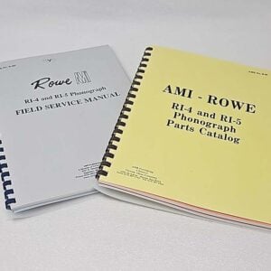 ROWE RI-4 RI-5 Manual Combo pack 70-3379