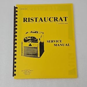 Ristocrat manual 71-1277