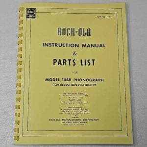 Rock Ola 1448 Manual 37-1174