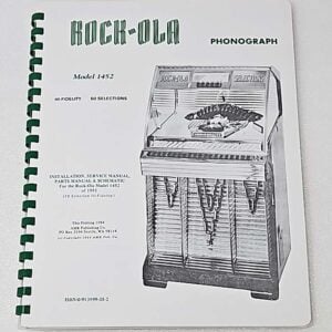 Rock Ola 1452 service manual 37-1175