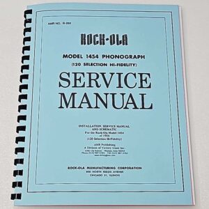 Rock Ola 1454 Service Manual 37-1176
