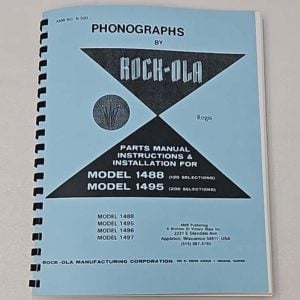 Rock Ola 1488 1495 Manual 37-1194