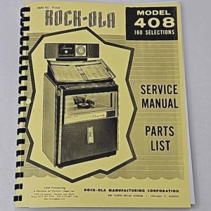 Rock Ola 408 Service Manual 37-1197