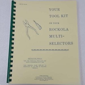 Rock Ola Selector Toolkit manual 37-1156