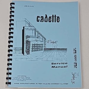 Rowe AMI Cadette Service Manual 70-3315