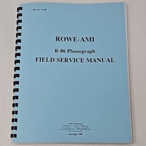 Rowe AMI R-86 Service Manual 70-3374