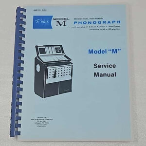 Rowe M Service Manual 70-1249
