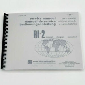 Rowe RI-2 Service manual 70-3355