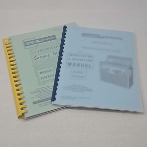 Seeburg APFEA1 Manual Combo pack 60-1137