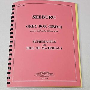 Seeburg Grey Box Manual 60-3449