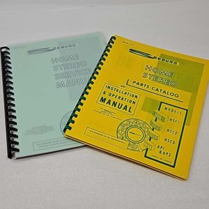 Seeburg Home Stereo Manual Combo Pack 60-3452