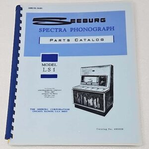 Seeburg LS1 parts manual 60-2899