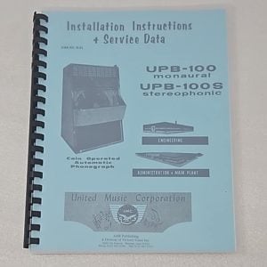 UPB 100 manual 71-1280