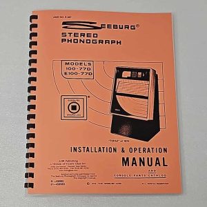 seeburg 100-77 install and operation manual 60-3427
