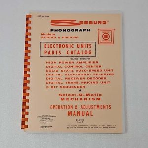 seeburg sps160 manual 60-3399