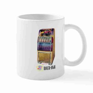 Rock-Ola 1432 Rocket 11 oz Ceramic Coffee Mug