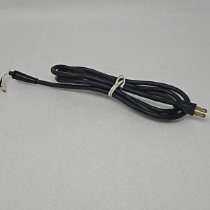 Black 2 conductor power cable 86-7647